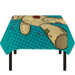 Voodoo Doll Print Tablecloth