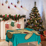 Voodoo Doll Print Tablecloth