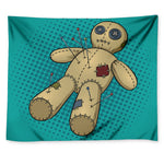 Voodoo Doll Print Tapestry