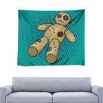 Voodoo Doll Print Tapestry