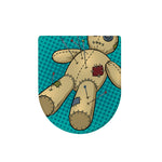 Voodoo Doll Print Toilet Lid Cover