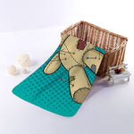 Voodoo Doll Print Towel