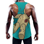 Voodoo Doll Print Training Tank Top