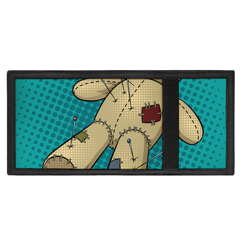 Voodoo Doll Print Trifold Wallet