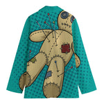 Voodoo Doll Print Women's Blazer