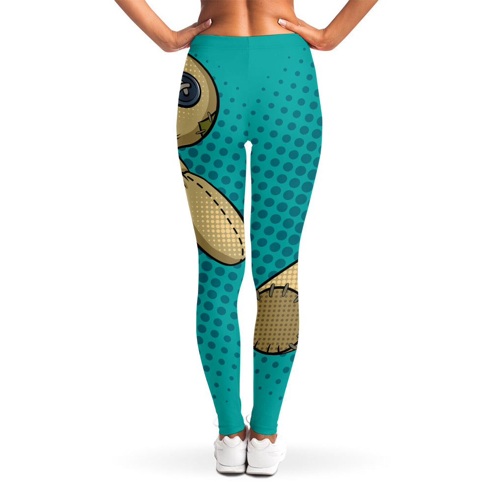 Voodoo Doll Print Women's Leggings