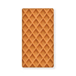 Waffle Pattern Print Baby Crib Sheet