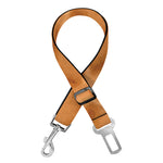 Waffle Pattern Print Dog Seat Belt