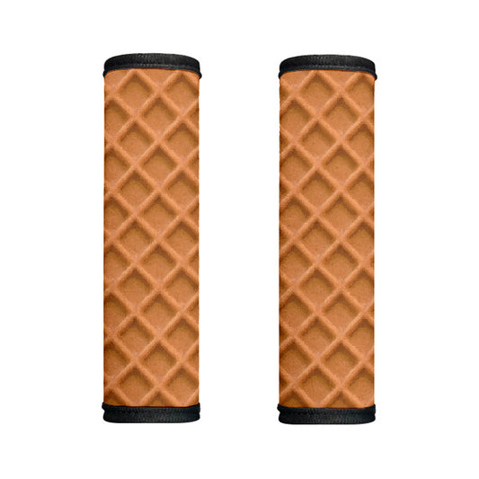 Waffle Pattern Print Handle Covers