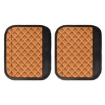 Waffle Pattern Print Handle Covers
