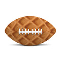 Waffle Pattern Print Rugby Ball