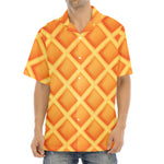 Waffle Print Aloha Shirt