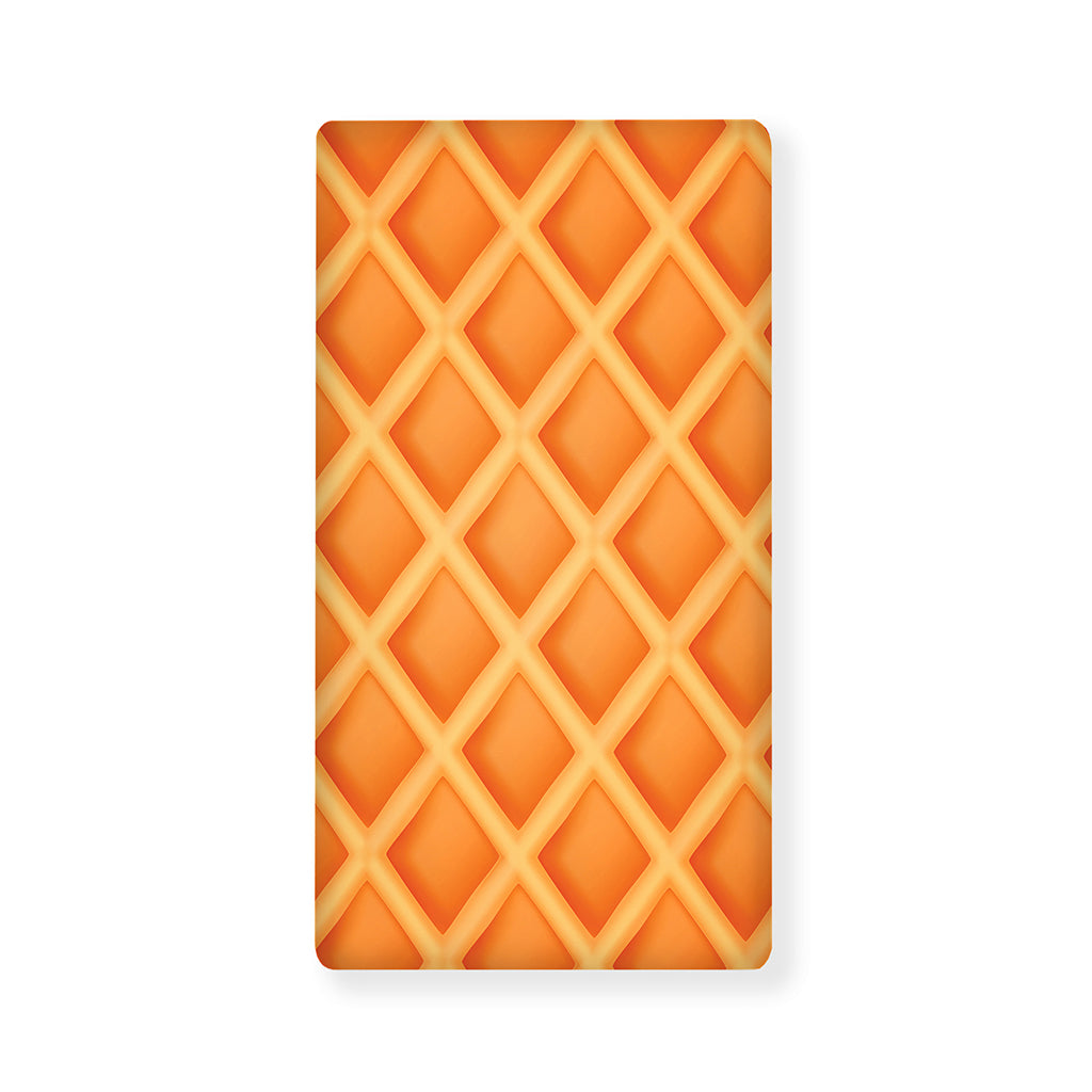 Waffle Print Baby Crib Sheet