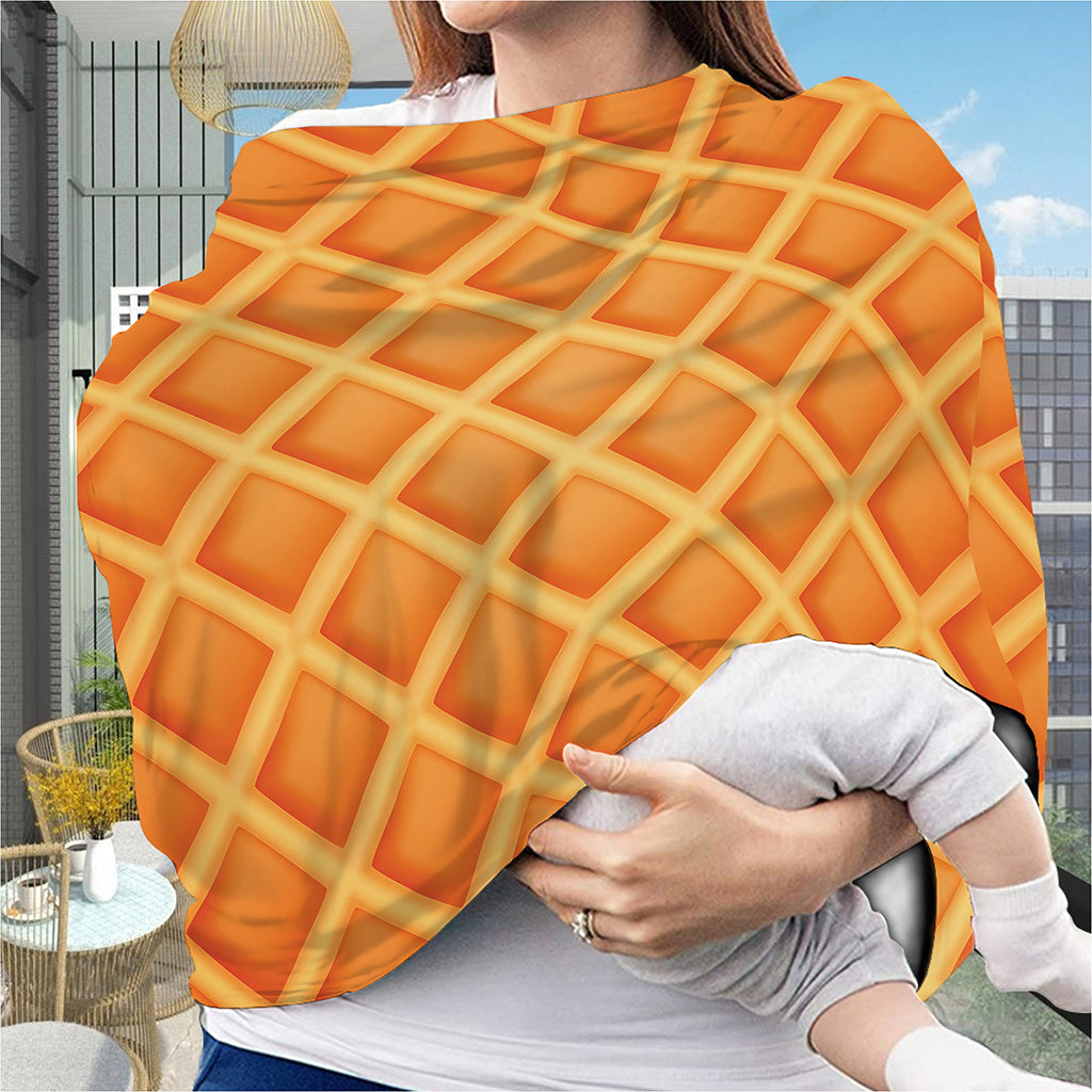 Waffle Print Baby Seat Cover
