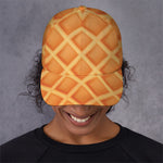 Waffle Print Baseball Cap