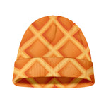 Waffle Print Beanie