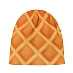 Waffle Print Beanie