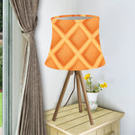 Waffle Print Bell Lamp Shade