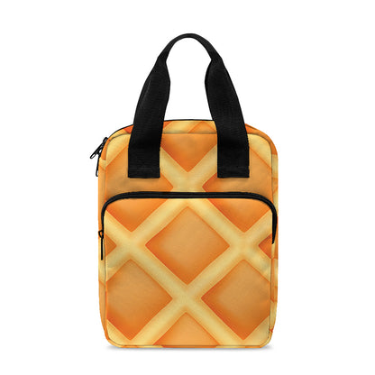 Waffle Print Bible Tote Bag