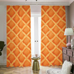 Waffle Print Blackout Pencil Pleat Curtains