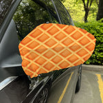 Waffle Print Car Side Mirror Covers