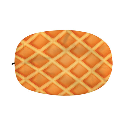 Waffle Print Car Side Mirror Covers