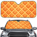 Waffle Print Car Windshield Sun Shade