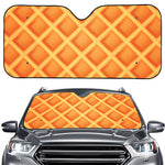 Waffle Print Car Windshield Sun Shade