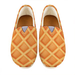 Waffle Print Casual Shoes