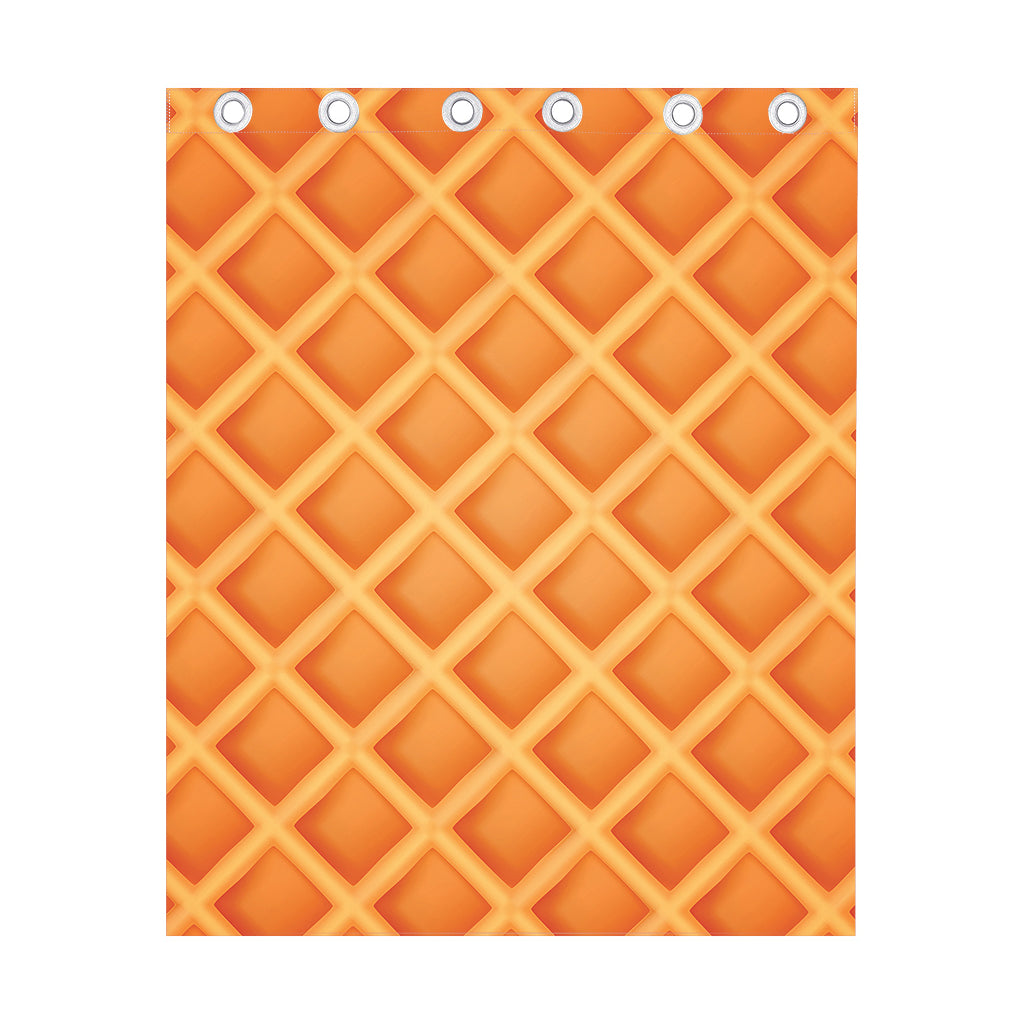 Waffle Print Curtain