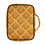 Waffle Print Front Pocket Bible Bag