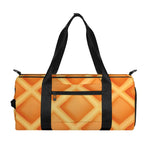 Waffle Print Gym Bag