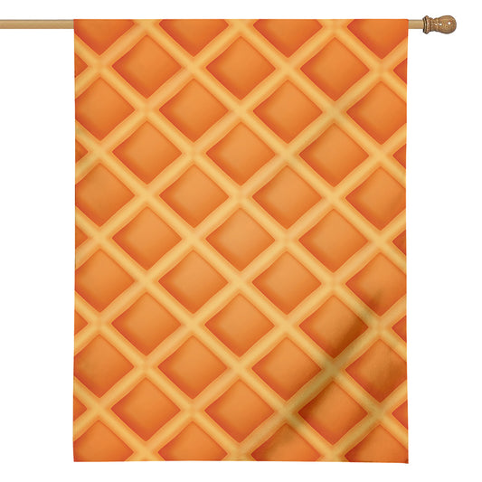 Waffle Print House Flag