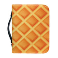 Waffle Print Leather Bible Cover