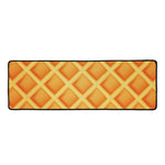 Waffle Print Long Kitchen Mat