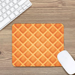 Waffle Print Mouse Pad