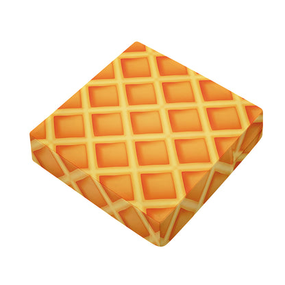 Waffle Print Outdoor Seat Cushion Cover