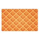 Waffle Print Polyester Doormat