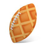 Waffle Print Rugby Ball