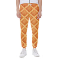 Waffle Print Joggers