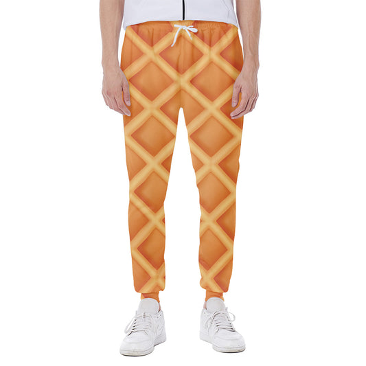 Waffle Print Scuba Joggers