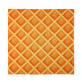 Waffle Print Silk Bandana