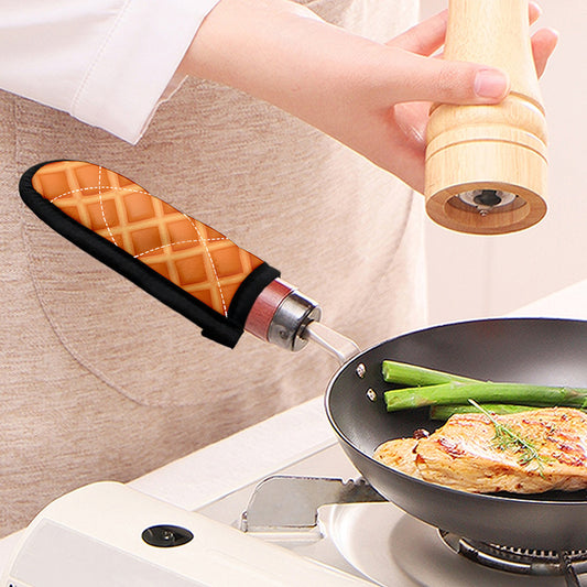 Waffle Print Skillet Handle Cover