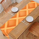 Waffle Print Table Runner