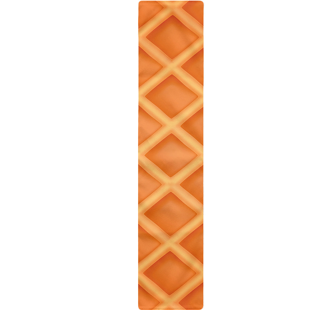 Waffle Print Table Runner