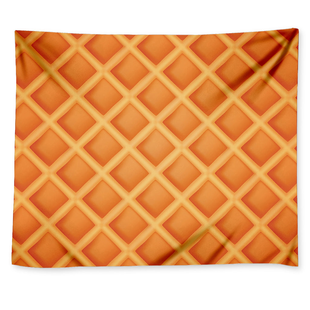 Waffle Print Tapestry