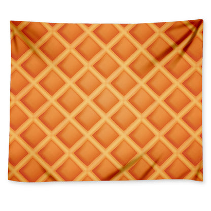 Waffle Print Tapestry