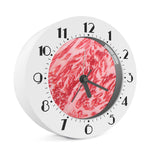 Wagyu Beef Meat Print Alarm Clock