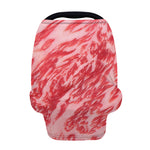 Wagyu Beef Meat Print Baby Seat Cover