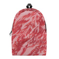 Wagyu Beef Meat Print School Backpack
